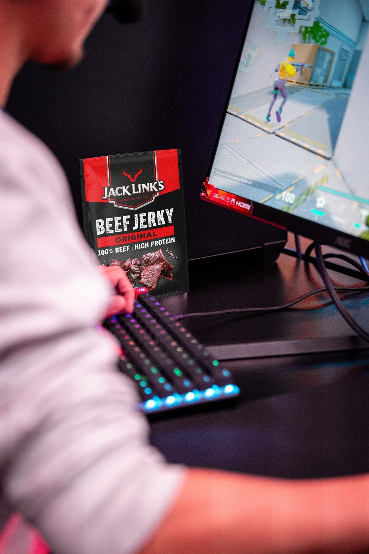 Jack Link's Beef Jerky Original - Flue.no - turmat