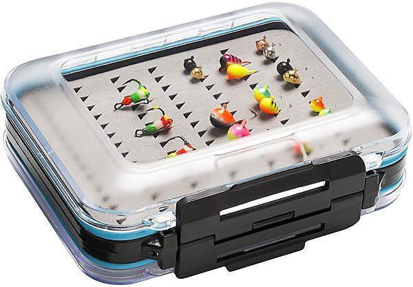 Lamar Mormyshka boks | Medium Dobbeltsidig Easy Grip - Flue.no - Fiskeutstyr