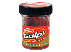 Meitemark Gulp kunstig rød 10cm | Berkley - Flue.no - Fiskeutstyr