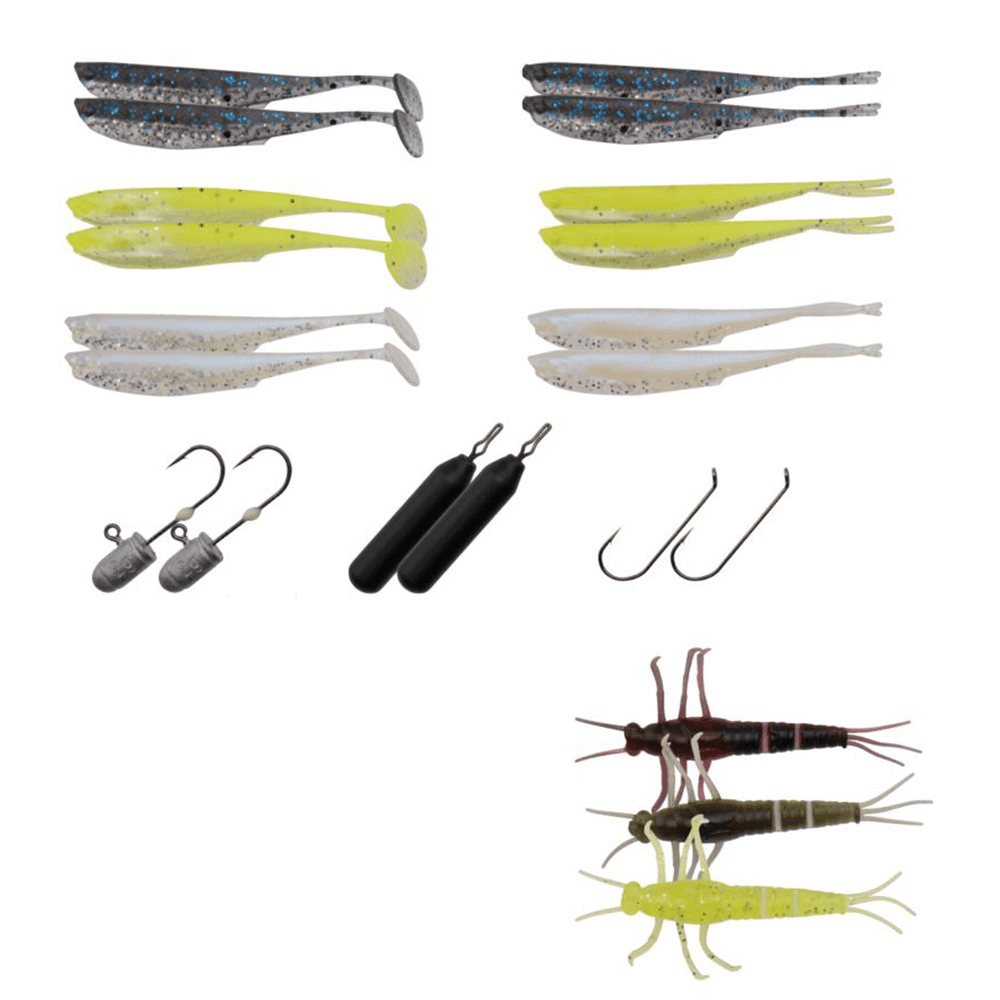 MINI PERCH KIT 21PCS - Savage Gear - Flue.no - Jiggboks komplett med jigger