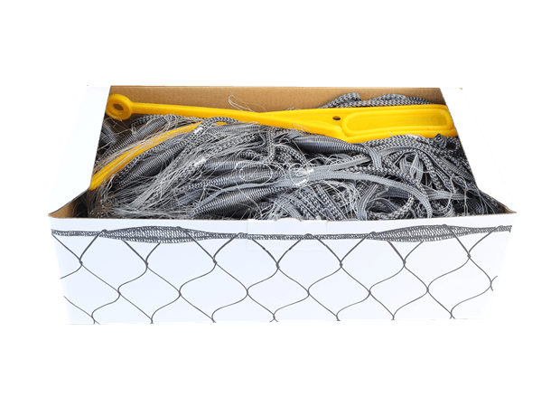 Monofil garn 0,20mm ferskvann 25x1,5m GRÅ - Flue.no - Fiskenett