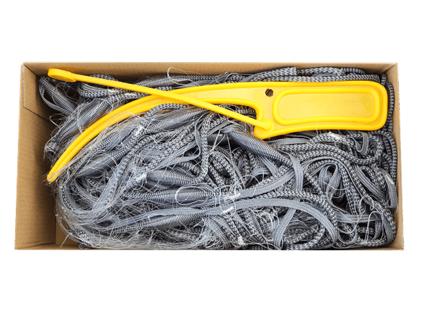 Monofil garn 0,20mm ferskvann 25x1,5m RØD - Flue.no - Fiskenett