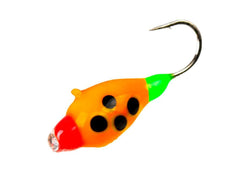 Mormyshka Wolfram Orange Jaguar Diamant | Arctic FOX - Flue.no - Fiskeutstyr