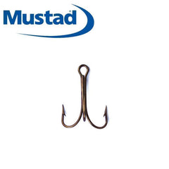 Mustad 3551 Tubekroker Treble 10pk - Flue.no - Fiskeutstyr