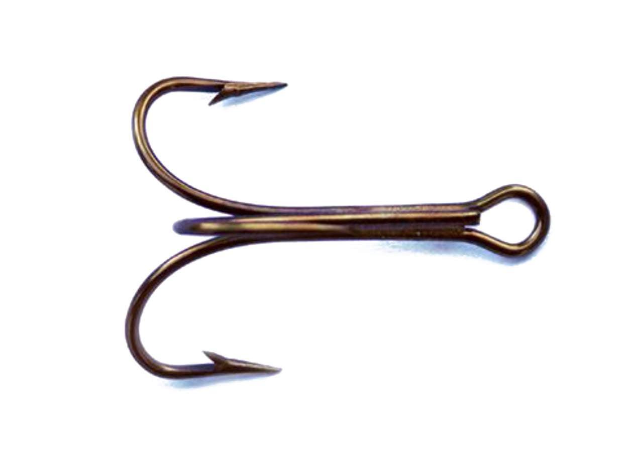 Mustad 3551 Tubekroker Treble 10pk - Flue.no - Fiskeutstyr