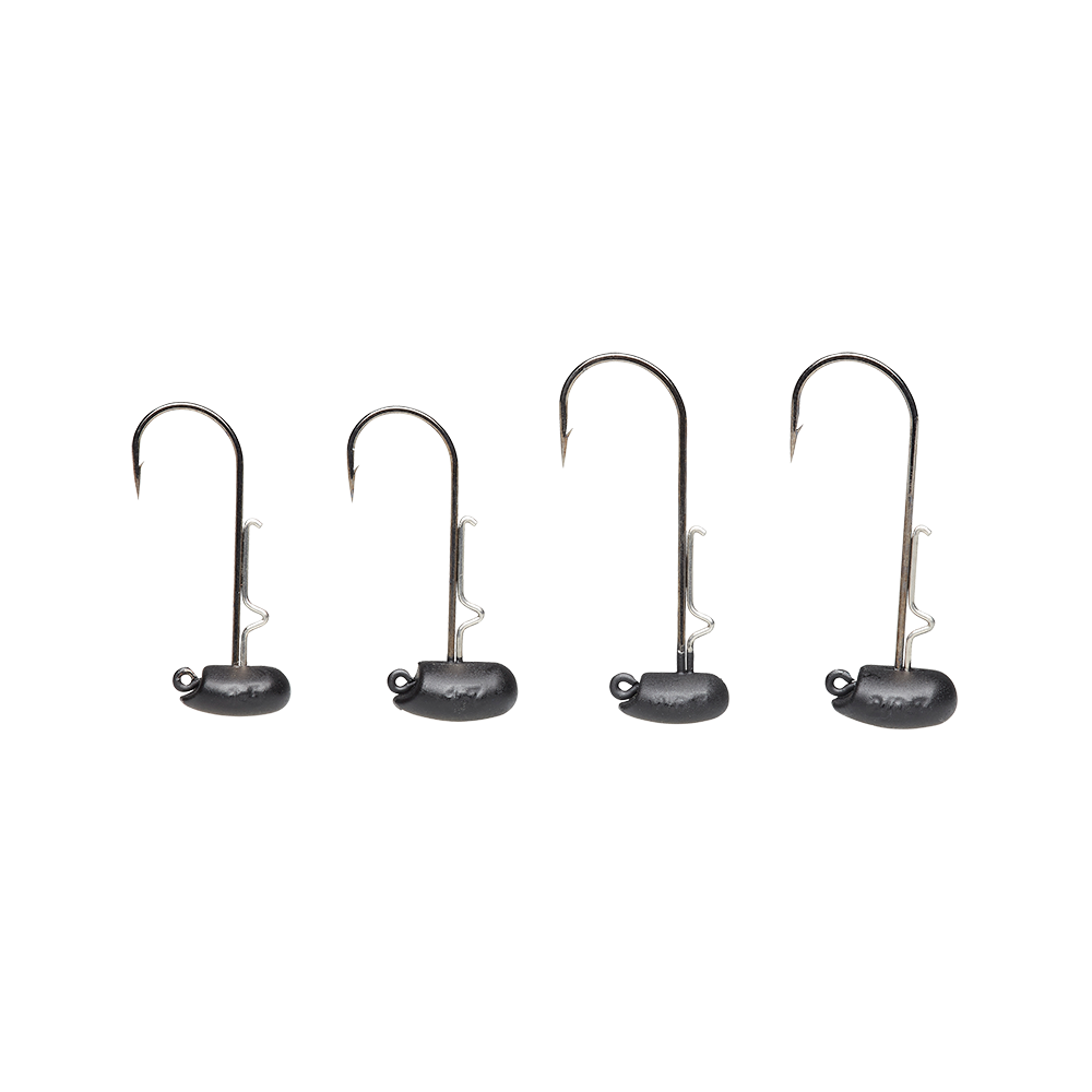 NED JIGHEAD MATT BLACK 3PCS | Savage Gear - Flue.no - Jiggkrok
