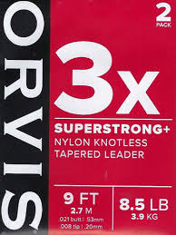 Orvis Superstrong Nylon Fortom 2Pk - Flue.no - fiskesnøre