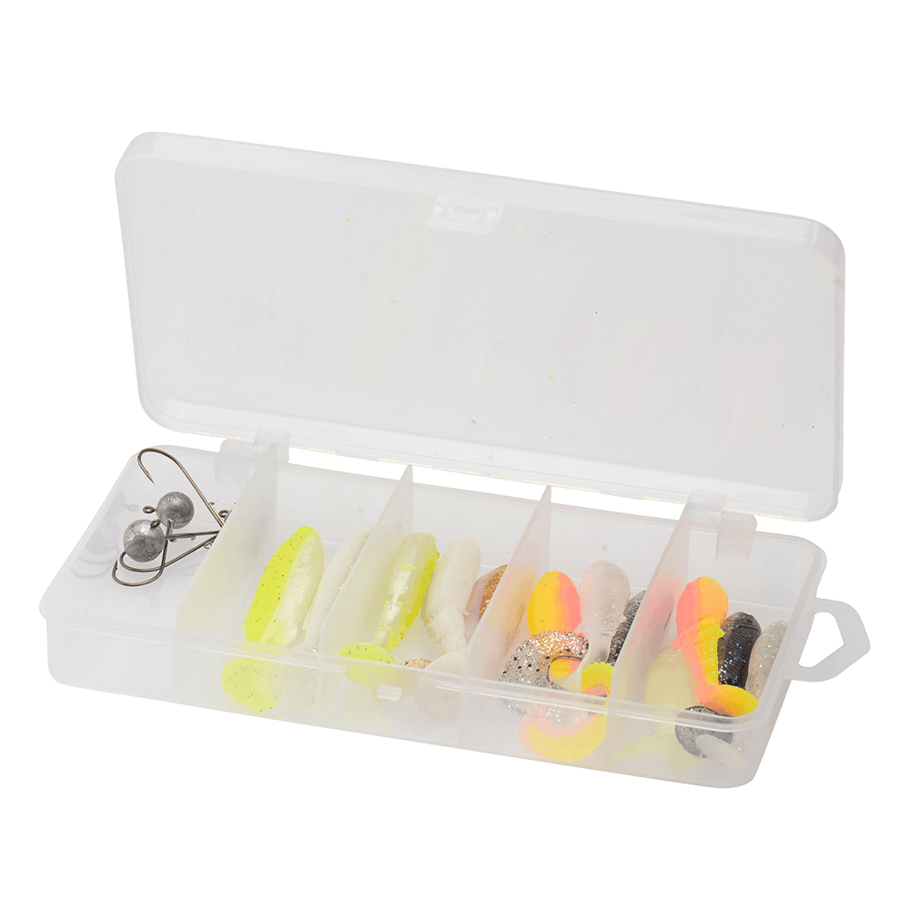 Perch PRO Kit M 20stk | Savage Gear | Jiggsett - Flue.no - Jiggboks komplett med jigger