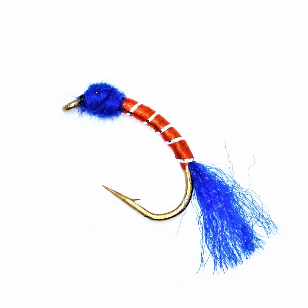 Pilkeflue Nymfe til Isfiske | Opphenger - Flue.no - Fiskekroker