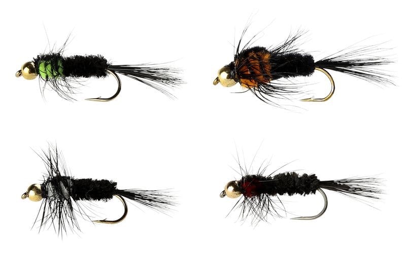 Pool 12 | Fluesett Montana 4 Pack - Flue.no - Fiskefluer