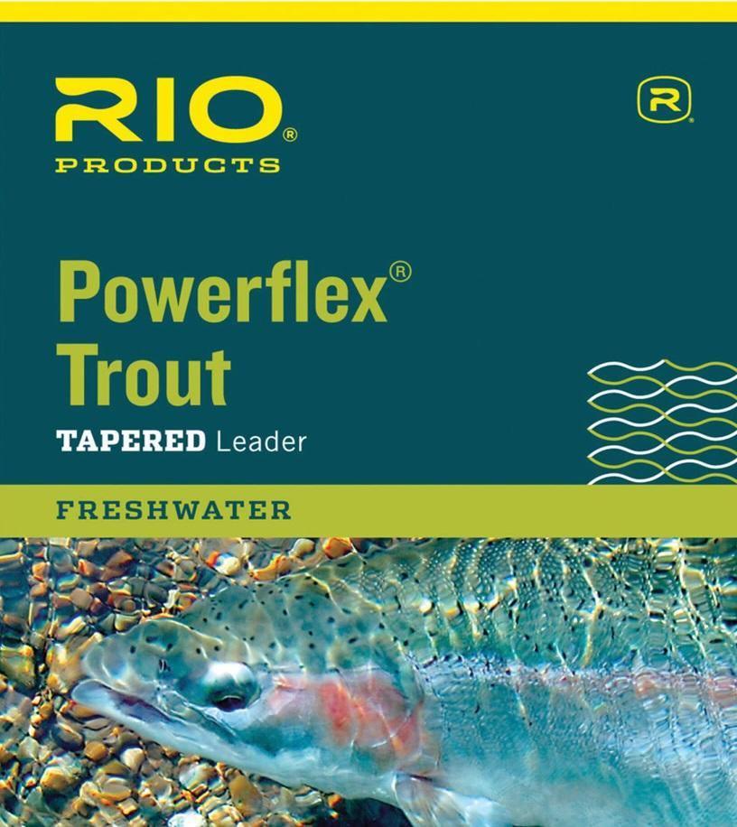 Rio Powerflex Trout tapert 12ft fortom - Flue.no - Fiskesener og -liner
