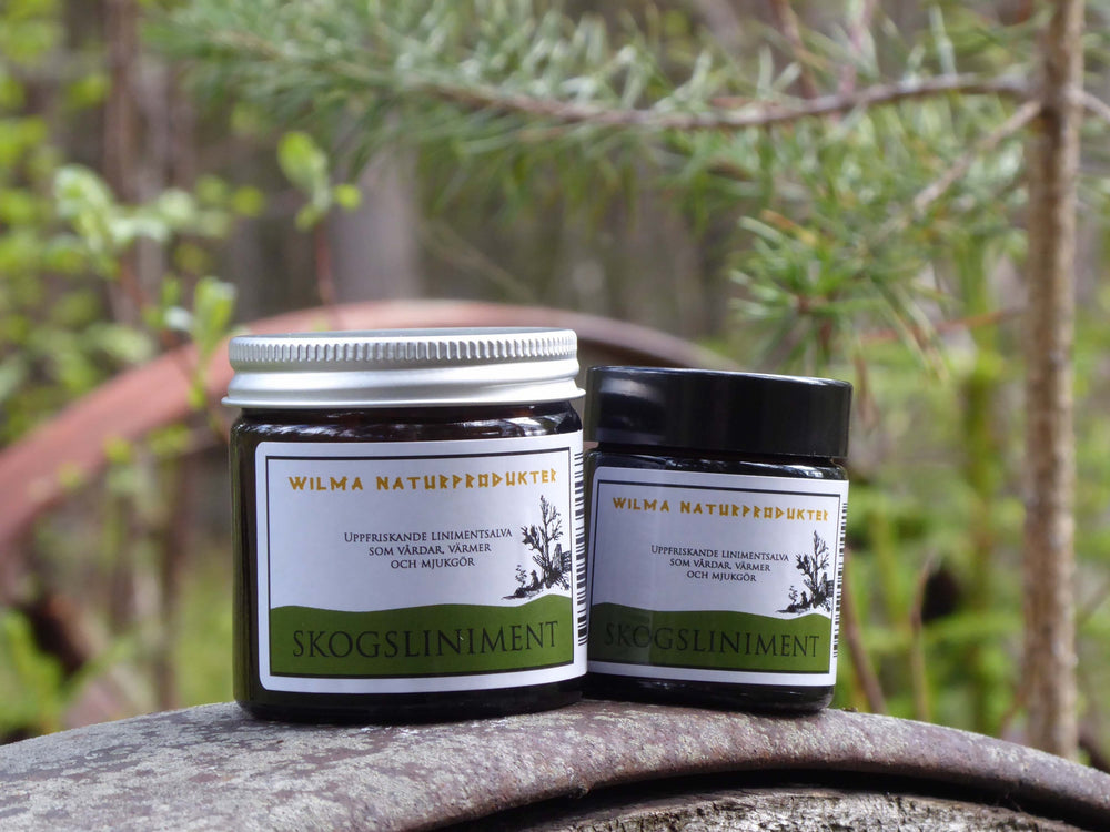 Skogsliniment - Naturlig varmekrem som pleier og mykgjør - Flue.no - Myggnett og insektsskjerming