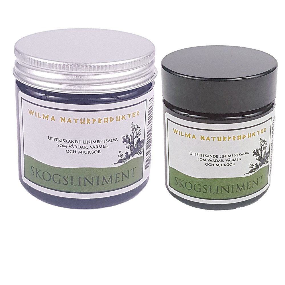 Skogsliniment - Naturlig varmekrem som pleier og mykgjør - Flue.no - Myggnett og insektsskjerming