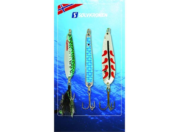 Sluksett Sjøørret I | Sølvkroken - Flue.no - Fiskeagn og -sluker