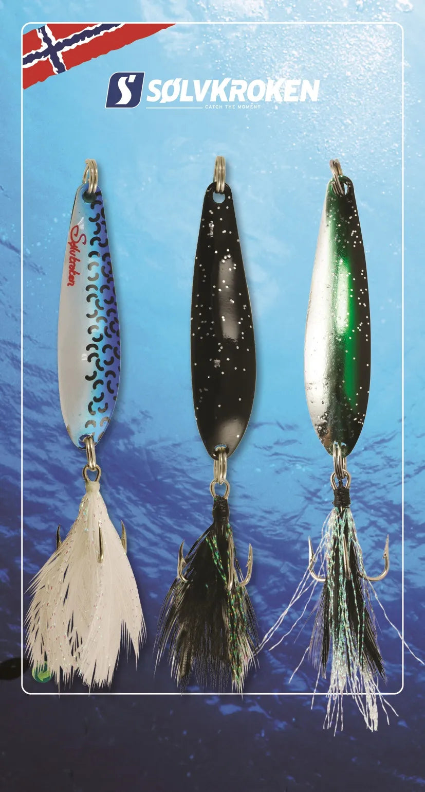 Sluksett Sjøørret III | Sølvkroken - Flue.no - Fiskeagn og -sluker