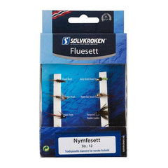Sølvkroken | Nymfesett Krok 12 A10 - Flue.no - Fiskefluer