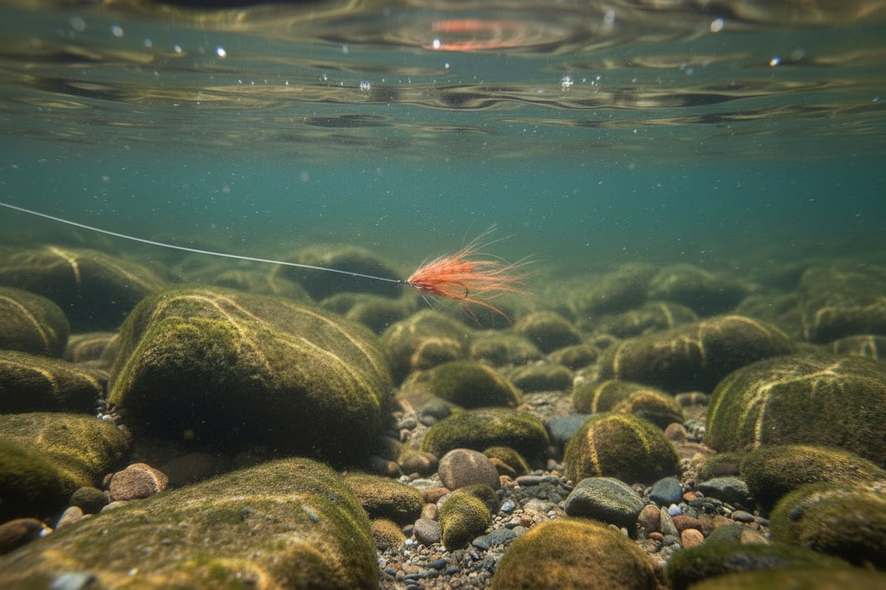 Spey Salmon lakseflue