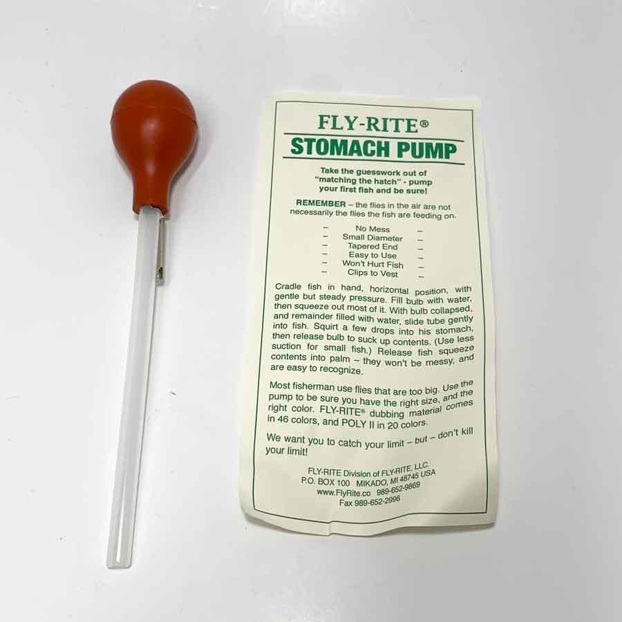 Stomach pump | Fly Rite - Flue.no - Fiskeutstyr