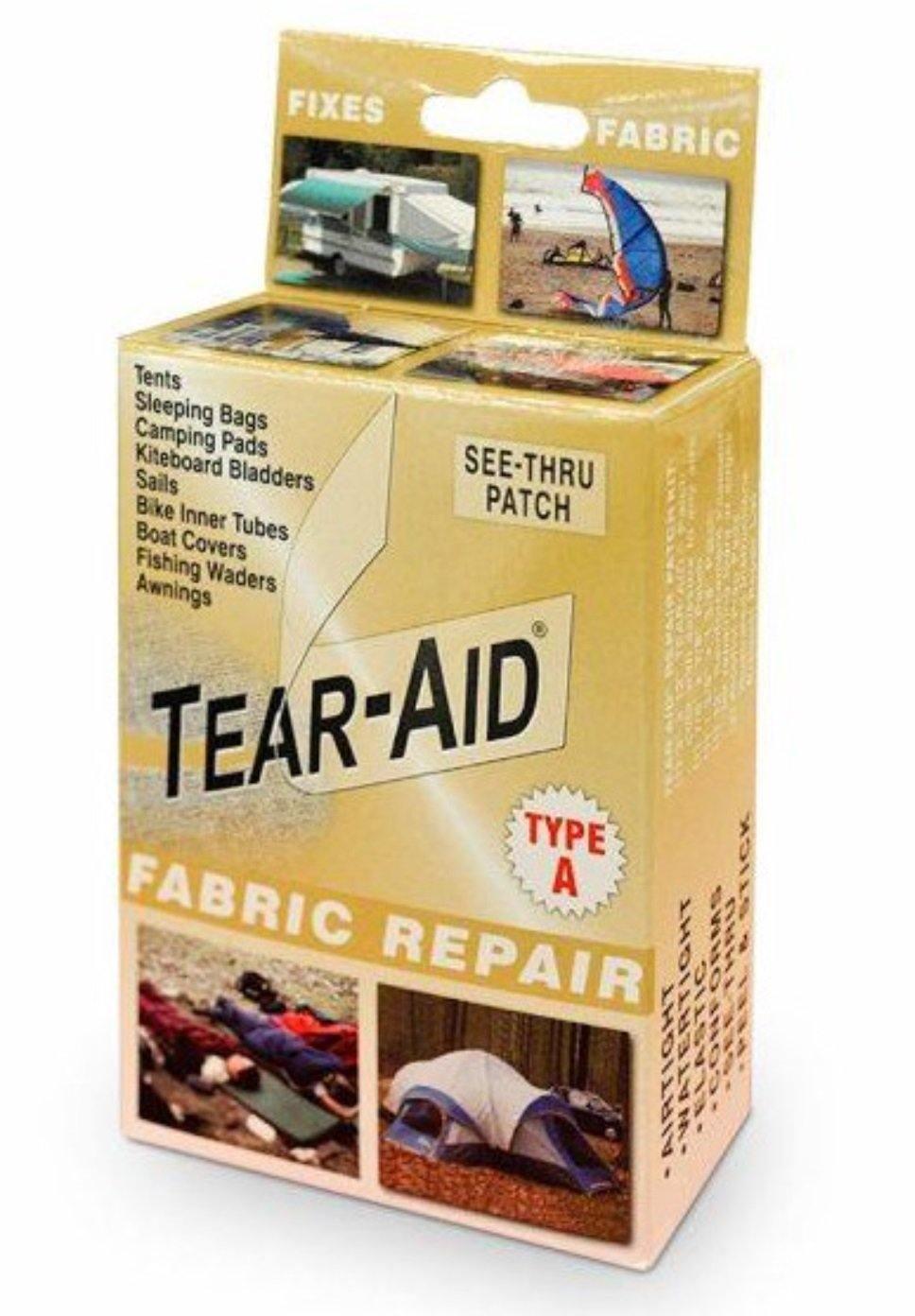 Tear-Aid Type-A Stoffreparasjon - Flue.no - Fiskeutstyr