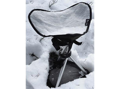 Tripod Isfiskestol m/skinnsete og truge - Flue.no - Campingutstyr
