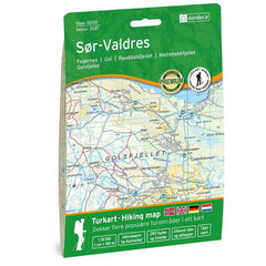 Turkart Sør-Valdres 1:50 000 - Flue.no - friluftsliv
