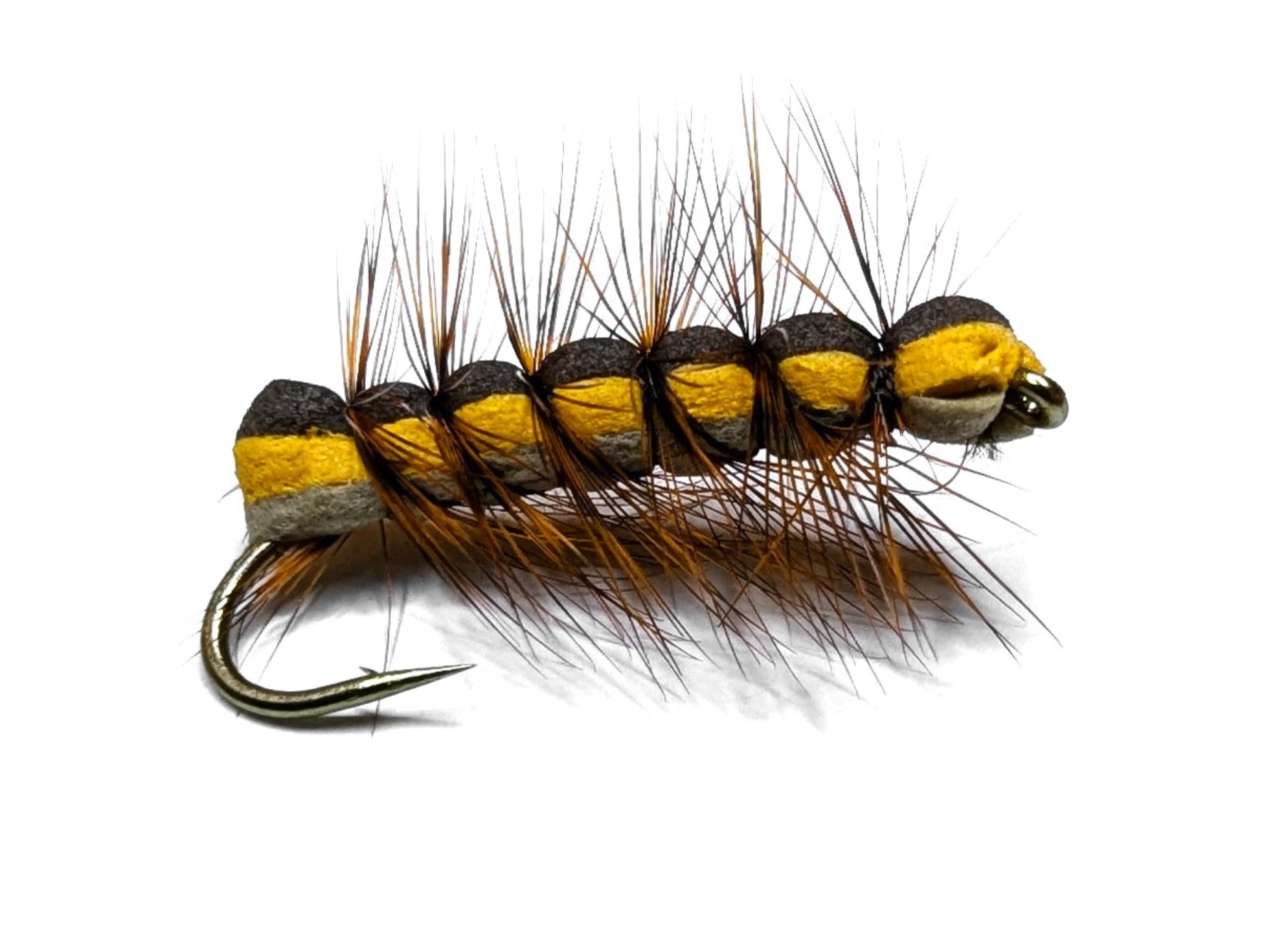 Vania | Brown Caterpilar - Flue.no - Fiskefluer